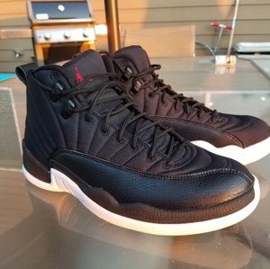 Jordan Retro 12 Nylon Black 9.5
